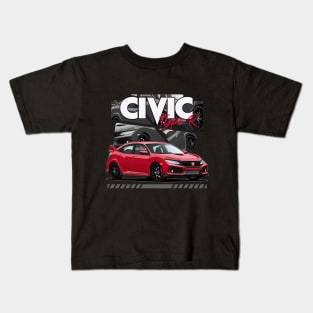 Civic Type R FK8 Kids T-Shirt